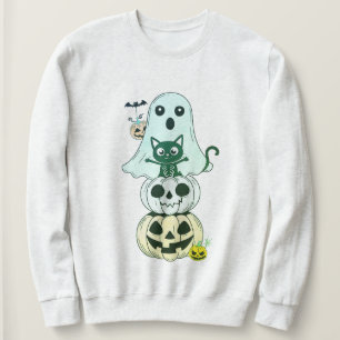 Kawaii Cute Halloween Characters Sweatshirt