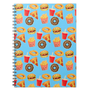 Kawaii Cute Junk Food Notebook