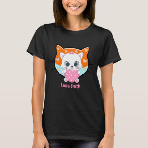 Kawaii Cute Kitten Cat Mum Gift T-Shirt