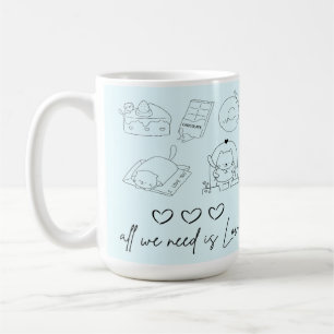 kawaii cute Love Coffee Mug