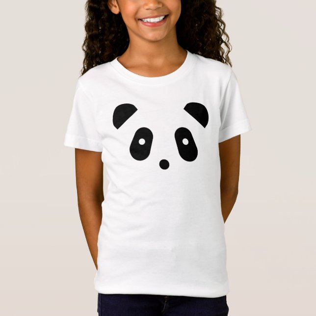 Kawaii ~ Cute Panda Face T-Shirt (Front)
