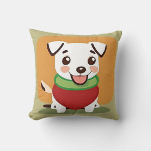Kawaii Cute Puppy Aesthetic Room Décor Cushion