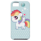 Kawaii cute rainbow pony