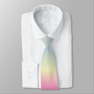 kawaii cute unicorn pink pastel rainbow colors tie