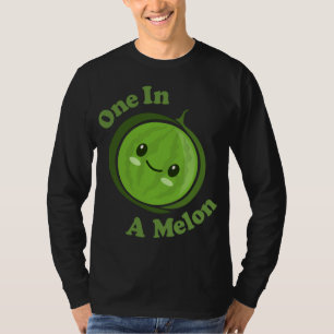 Kawaii Cute Watermelon One In A Melon Funny Fruit T-Shirt