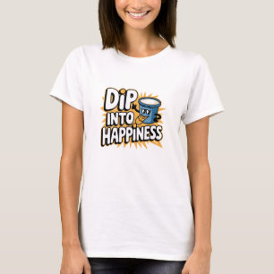 Kawaii Dairy: Cute Sour Cream Art T-Shirt