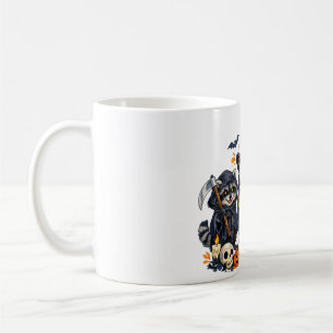 Kawaii Demon Hunter Racoon & Friends – Spooky  Coffee Mug