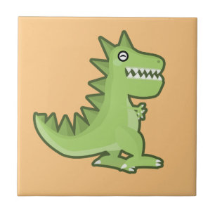 Kawaii Dinosaur Tile