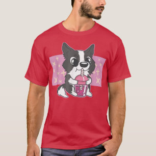 Kawaii Dog Boba Tea Bubble Tea Anime Kawaii Neko G T-Shirt