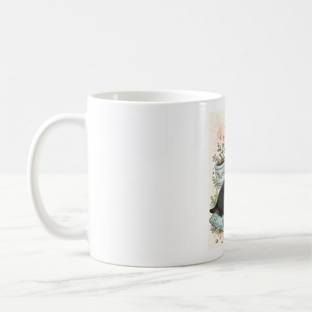 Kawaii Dog Cute Mug (Left)