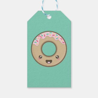 Kawaii doughnut gift tags