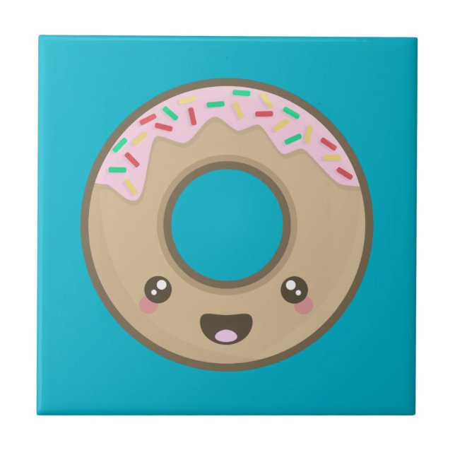 Kawaii doughnut tile (Front)