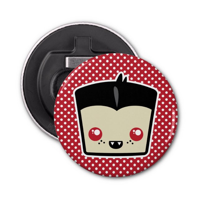Kawaii Dracula Bottle Opener (Front)
