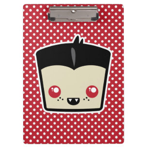 Kawaii Dracula Clip Board