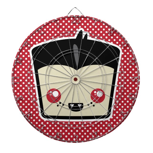 Kawaii Dracula Dart Board (Front)