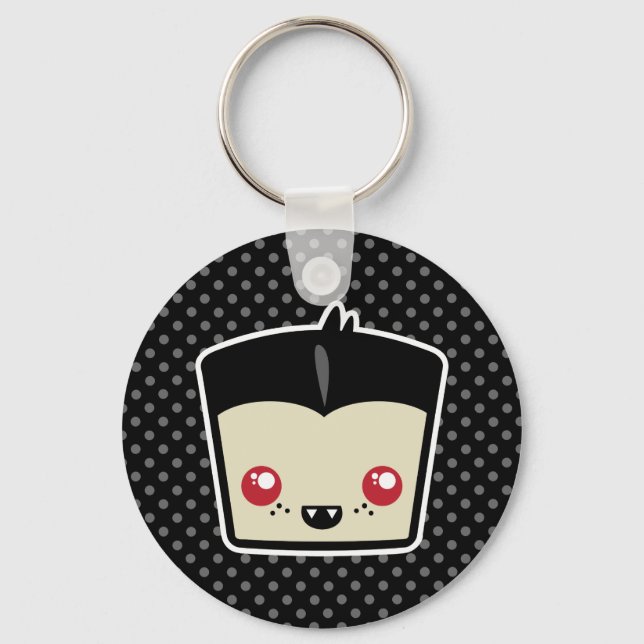 Kawaii Dracula Keychain (Front)