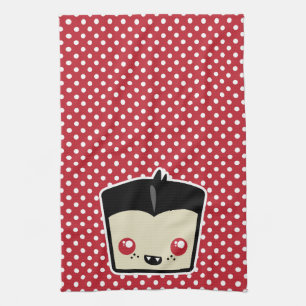 Kawaii Dracula Kitchen Towel