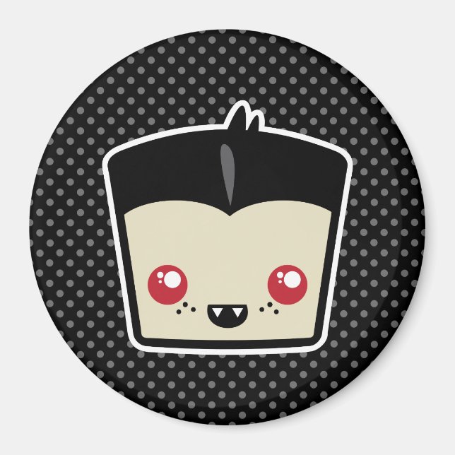 Kawaii Dracula Magnet (Front)