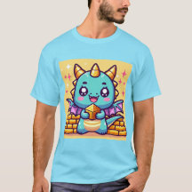 Kawaii Dragon with gold!