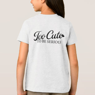Kawaii Duck Tongue “Too cute to be serious.” Tri-Blend Shirt