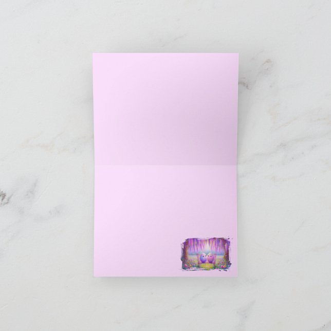 Kawaii Easter Egg Note Cards (Inside)