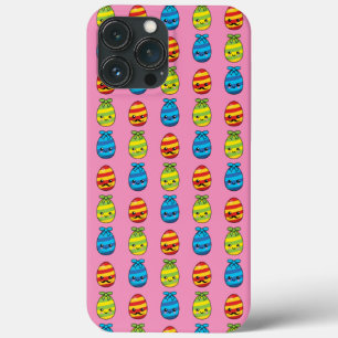 Kawaii Easter Eggs with Ribbons iPhone 13 Pro Max Case