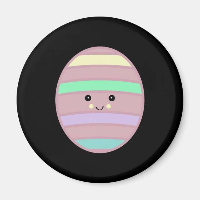 kawaii easter eggy magnet (Front)