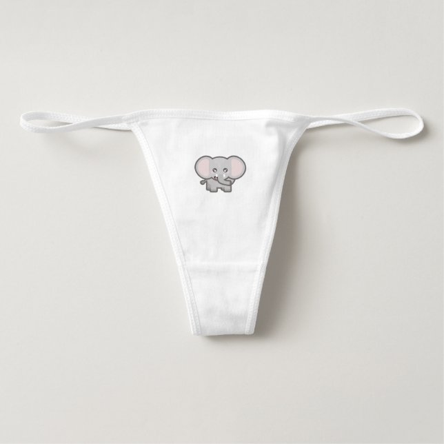 Kawaii elephant underwear (Front)
