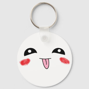 Kawaii emoji key ring