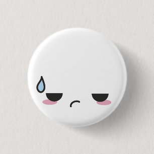 Kawaii Faces 3 Cm Round Badge