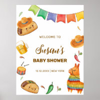 Kawaii Fiesta Taco Bout A Baby Shower Welcome