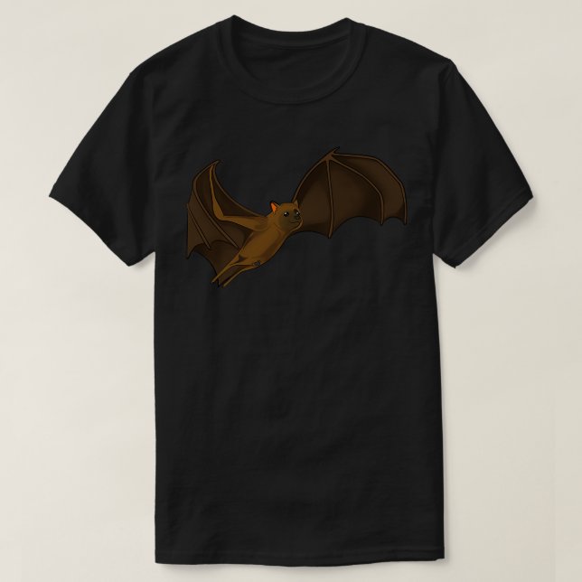 Kawaii flying fox 1 T-Shirt (Design Front)