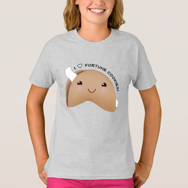 Kawaii Fortune Cookie Day T-Shirt (Front)