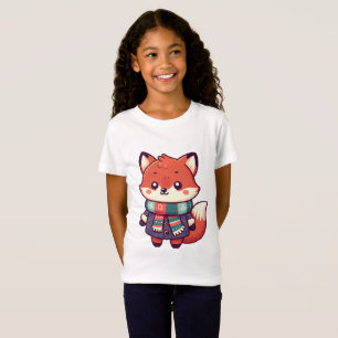 Kawaii Fox for the Winter Season T-Shirt