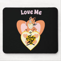 Kawaii Foxy Cosplay Love Heart