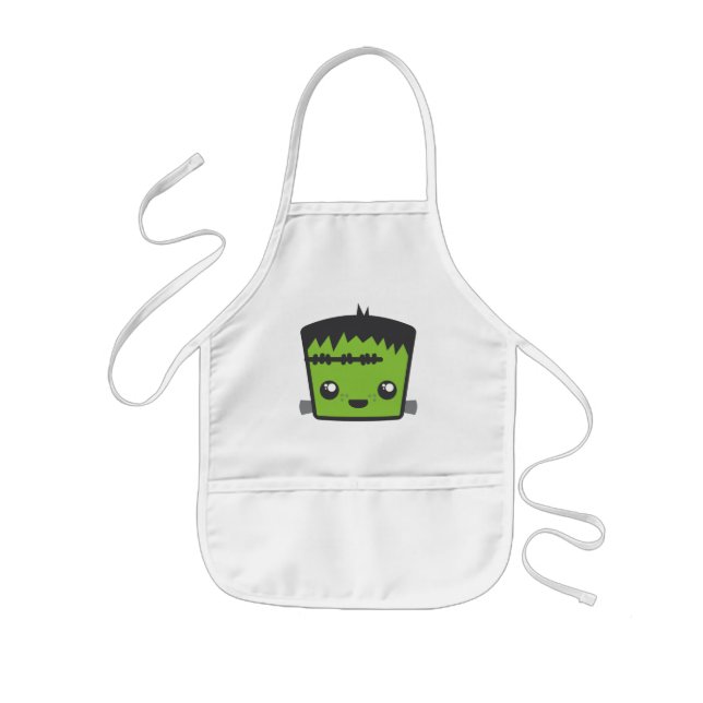Kawaii Frankenstein Apron (Front)