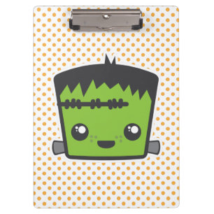 Kawaii Frankenstein Clip Board