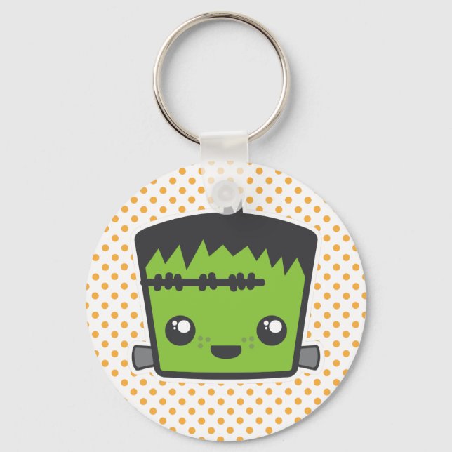 Kawaii Frankenstein Keychain (Front)