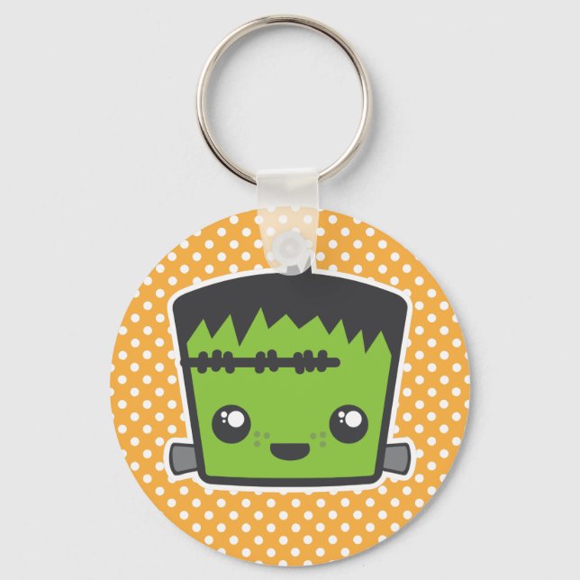 Kawaii Frankenstein Keychain (Front)