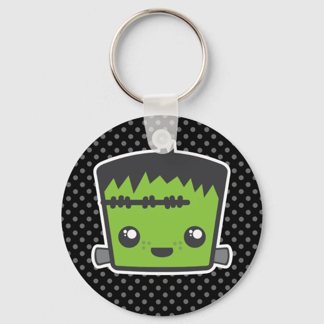 Kawaii Frankenstein Keychain (Front)