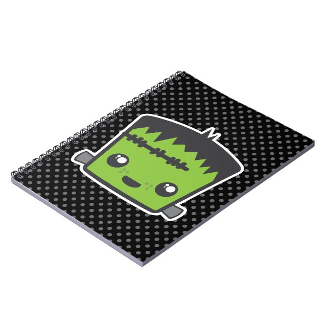 Kawaii Frankenstein Notebook (Left Side)