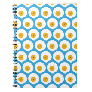 Kawaii Fried Eggs Notebook