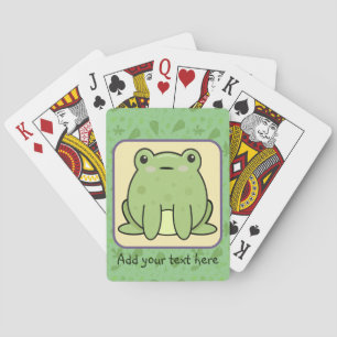 Kawaii Frog  Playing Cards