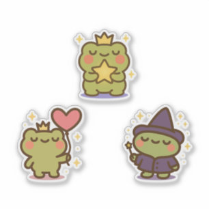 Kawaii Frog Sticke