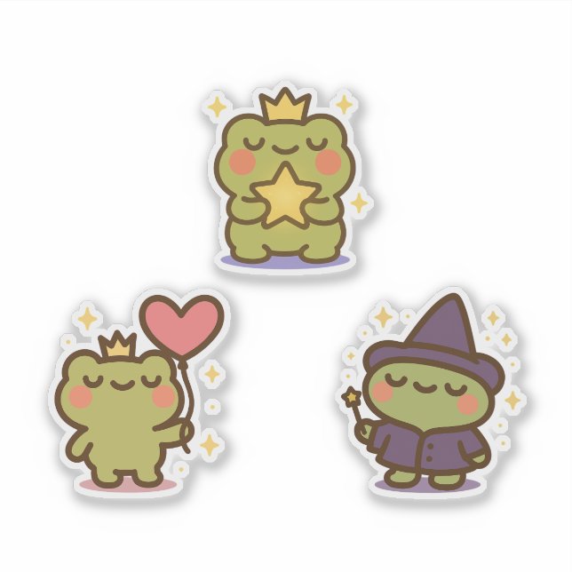 Kawaii Frog Sticke (Front)