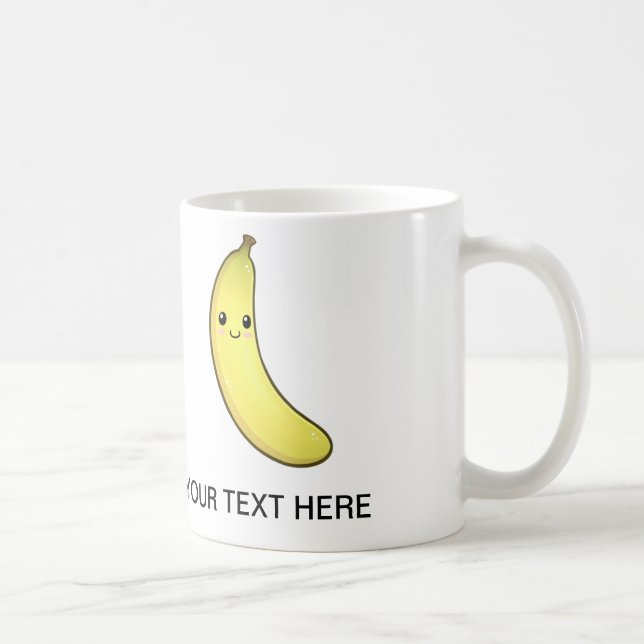 Kawaii Fruit Banana Mug (Right)
