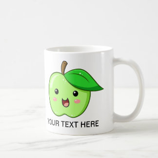 Kawaii Fruit Green Apple Mug