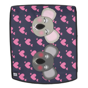 Kawaii funny koalas backpack