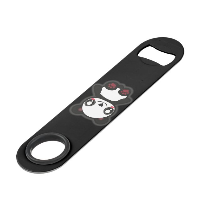 Kawaii funny panda bottle opener (Back Angled)