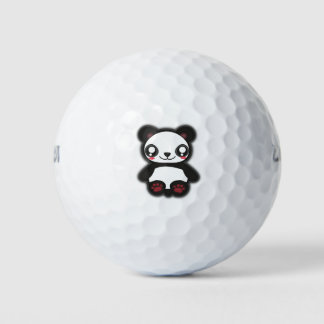 Kawaii funny panda golf ball